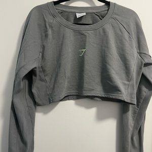 Crew neck crop top gymshark new